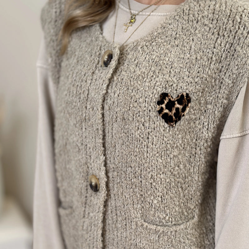 BORA-SELINA Leo Weste braun & beige