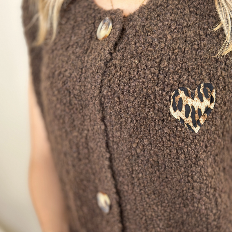 BORA-SELINA Leo Weste braun & beige